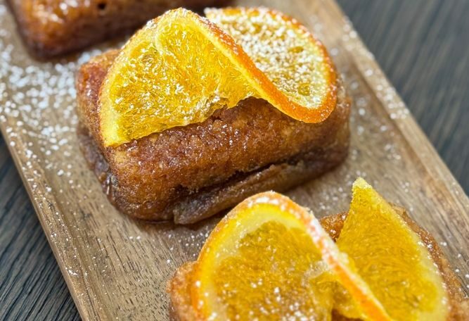 ORANGE & ALMOND LOAF